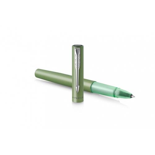 Ручка-роллер Parker Vector XL Green CT, цвет чернил black, стержень: F; - купить именные сувениры в Воронеже