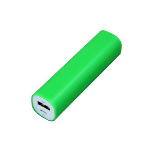 PB030 Универсальное зарядное устройство power bank  прямоугольной формы. 2200MAH. Зеленый; - купить бизнесс-сувениры в Воронеже