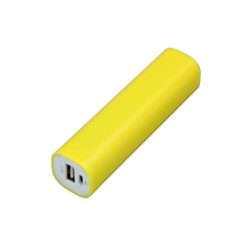 PB030 Универсальное зарядное устройство power bank  прямоугольной формы. 2200MAH. Желтый; - купить бизнесс-сувениры в Воронеже