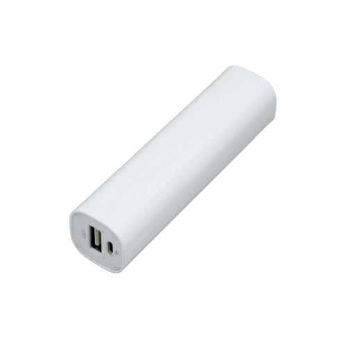 PB030 Универсальное зарядное устройство power bank  прямоугольной формы. 2200MAH. Белый