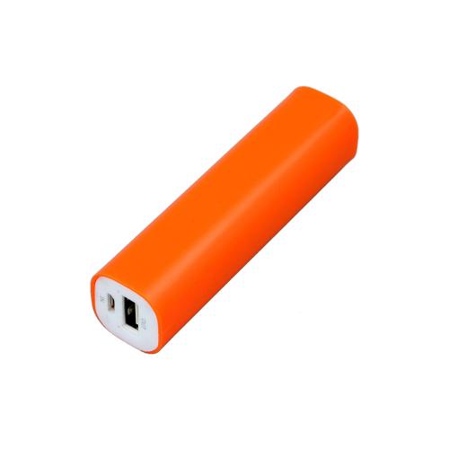 PB030 Универсальное зарядное устройство power bank  прямоугольной формы. 2200MAH. Оранжевый