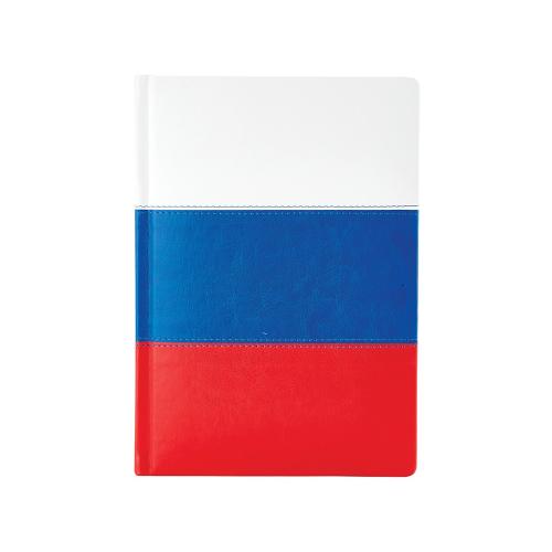 Ежедневник недатированный А5+ Россия. Флаг; - купить необычные подарки в Воронеже