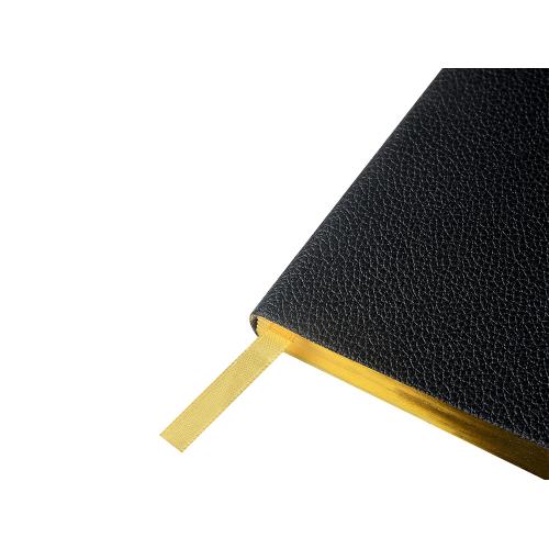 Еженедельник недатированный А6 Black с нашивкой; - купить именные сувениры в Воронеже