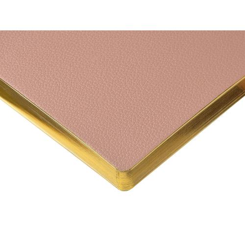 Ежедневник недатированный А5 Morandi. Пыльная роза с нашивкой; - купить подарки с логотипом в Воронеже