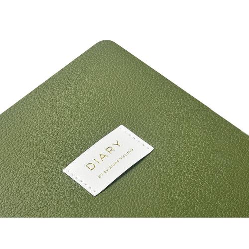 Ежедневник недатированный А5 Verde с нашивкой; - купить необычные сувениры в Воронеже
