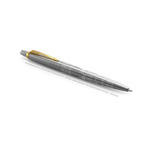Шариковая ручка Parker Jotter Russia SE, цвет: St. Steel GT; - купить необычные сувениры в Воронеже