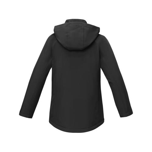 Notus женская утепленная куртка из софтшелла - сплошной черный; - купить необычные сувениры в Воронеже