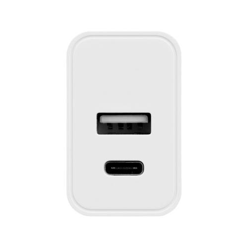 Сетевое зарядное устройство c выходами USB-A и USB-C Recharger, 10 Вт; - купить необычные сувениры в Воронеже