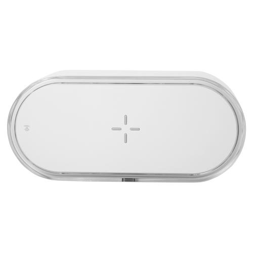Ночник с беспроводной зарядкой и RGB подсветкой Miracle, 15 Вт; - купить необычные сувениры в Воронеже