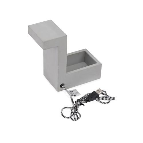Настольная лампа из бетона Blok Lamp; - купить необычные подарки в Воронеже