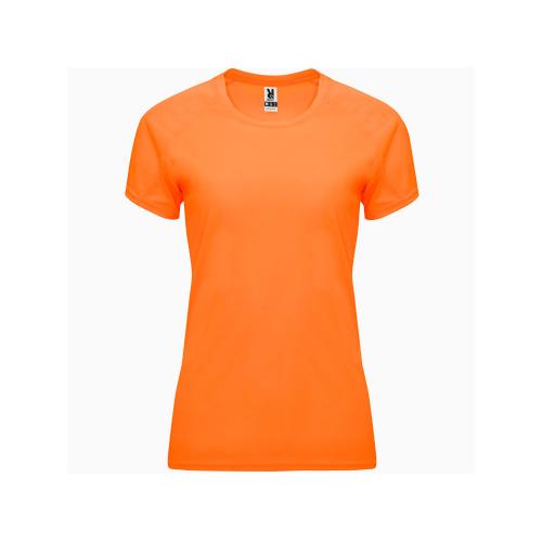 Футболка Bahrain женская, неоновый оранжевый