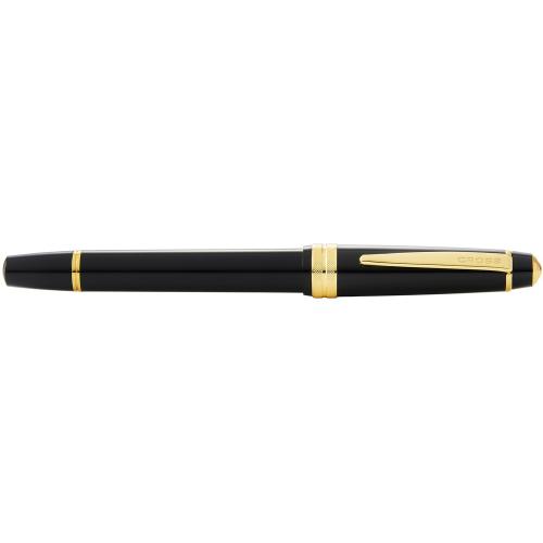 Перьевая ручка Cross Bailey Light Polished Black Resin and Gold Tone; - купить именные сувениры в Воронеже