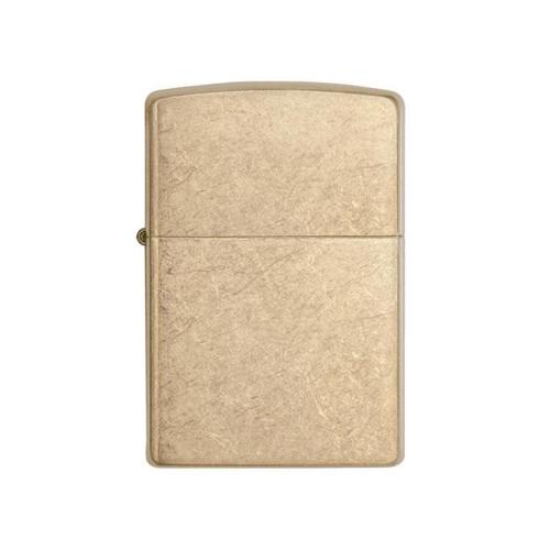 Зажигалка ZIPPO Armor™с покрытием Tumbled Brass, латунь/сталь, золотистая, матовая; - купить необычные подарки в Воронеже