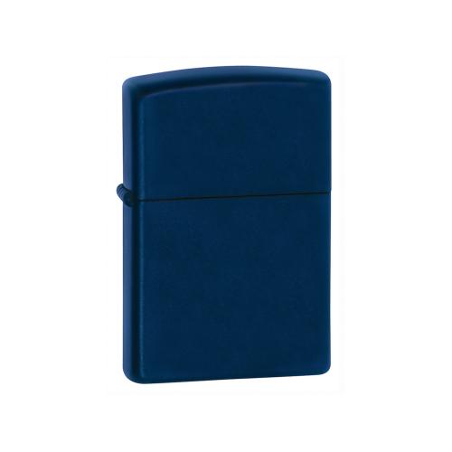 Зажигалка ZIPPO Classic с покрытием Navy Matte, латунь/сталь, синяя, матовая; - купить бизнесс-сувениры в Воронеже