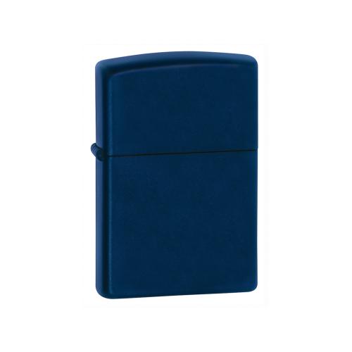 Зажигалка ZIPPO Classic с покрытием Navy Matte, латунь/сталь, синяя, матовая; - купить бизнесс-сувениры в Воронеже