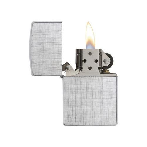 Зажигалка ZIPPO Classic с покрытием Brushed Chrome, латунь/сталь, серебристая, матовая; - купить необычные сувениры в Воронеже