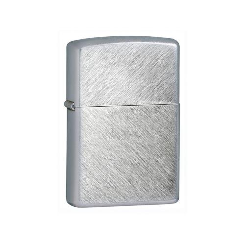 Зажигалка ZIPPO с покрытием Herringbone Sweep, латунь/сталь, серебристая, матовая; - купить бизнесс-сувениры в Воронеже