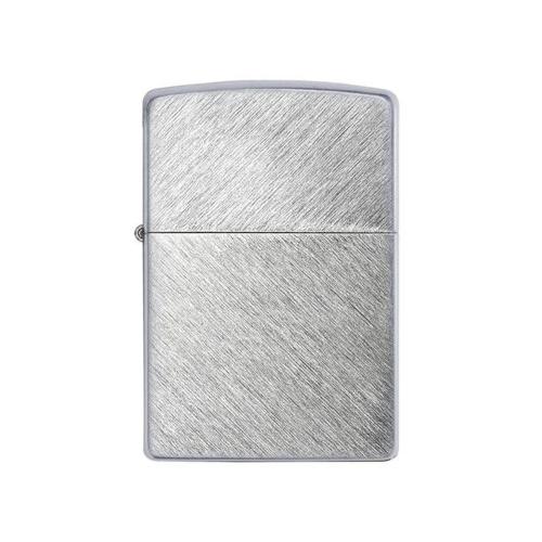 Зажигалка ZIPPO с покрытием Herringbone Sweep, латунь/сталь, серебристая, матовая; - купить необычные подарки в Воронеже