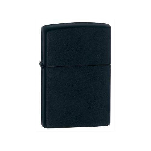 Зажигалка ZIPPO Classic с покрытием Black Matte, латунь/сталь, чёрная, матовая; - купить бизнесс-сувениры в Воронеже