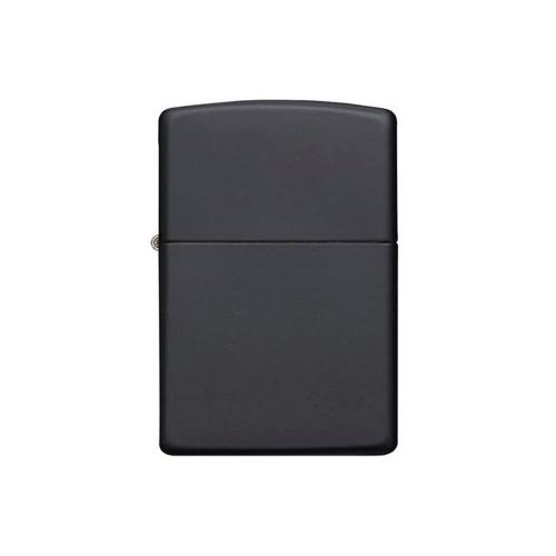 Зажигалка ZIPPO Classic с покрытием Black Matte, латунь/сталь, чёрная, матовая; - купить необычные подарки в Воронеже