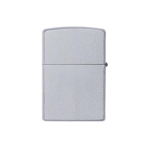 Зажигалка ZIPPO Classic с покрытием Satin Chrome™, латунь/сталь, серебристая, матовая; - купить необычные подарки в Воронеже