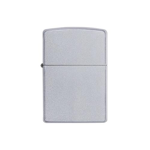 Зажигалка ZIPPO Classic с покрытием Satin Chrome™, латунь/сталь, серебристая, матовая; - купить необычные сувениры в Воронеже