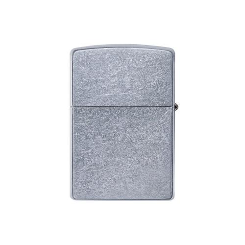 Зажигалка ZIPPO Classic с покрытием Street Chrome™, латунь/сталь, серебристая, матовая; - купить необычные подарки в Воронеже