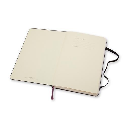 Записная книжка Moleskine Classic (нелинованный) в твердой обложке, Large ; - купить подарки с логотипом в Воронеже