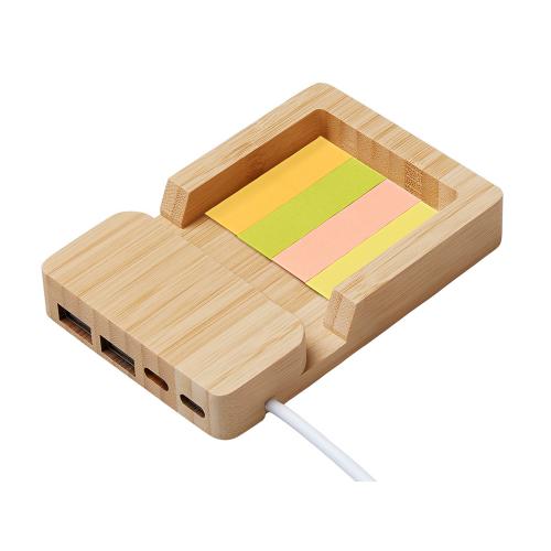 USB хаб Memo, 2*USB, 2*Type C; - купить подарки с логотипом в Воронеже