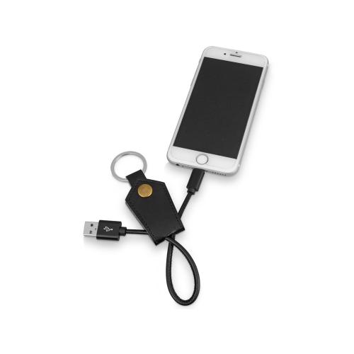 Кабель-брелок USB-Lightning Pelle; - купить именные сувениры в Воронеже