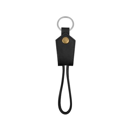 Кабель-брелок USB-MicroUSB Pelle; - купить подарки с логотипом в Воронеже