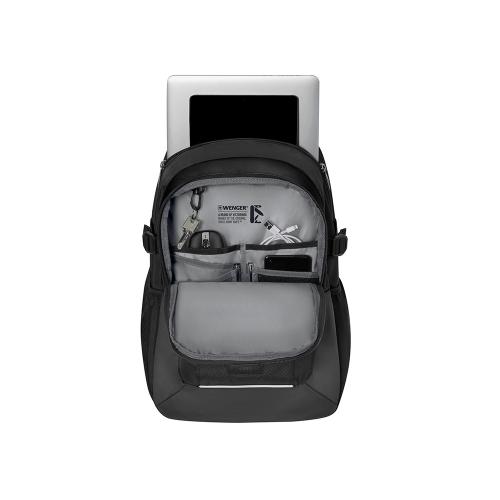 Рюкзак WENGER XE Ryde 16, черный, переработанный ПЭТ/Полиэстер, 33х22х47 см; - купить именные сувениры в Воронеже