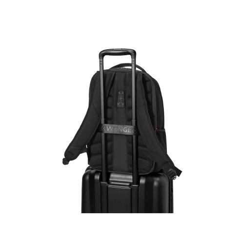 Рюкзак WENGER XE Resist 16, черный, переработанный ПЭТ/Полиэстер, 30х20х44 см; - купить подарки с логотипом в Воронеже