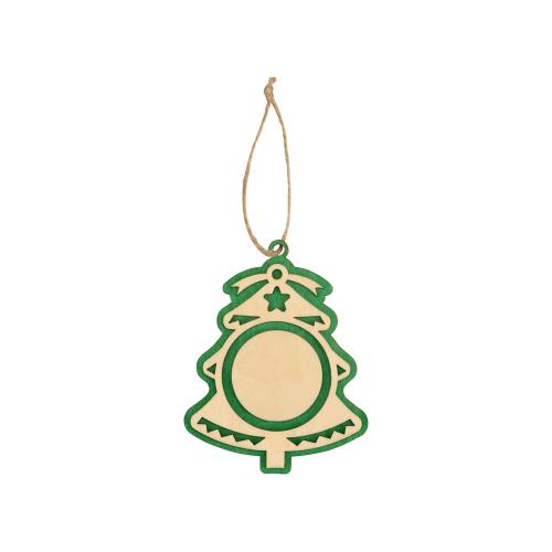 Подвеска деревянная Ель; - купить необычные подарки в Воронеже