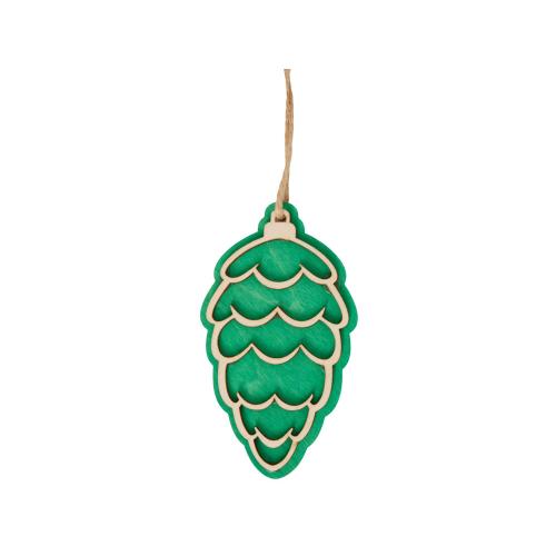 Подвеска шишка с цветной подложкой; - купить необычные подарки в Воронеже