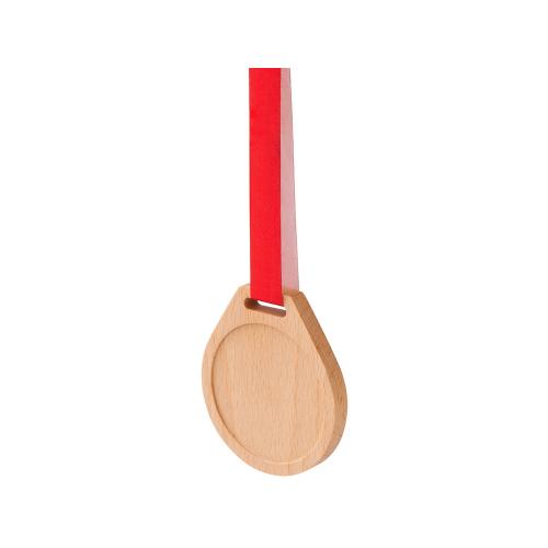 Медаль из бука Round; - купить подарки с логотипом в Воронеже