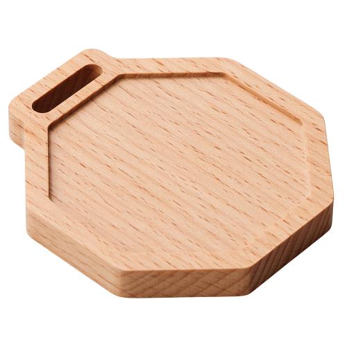 Медаль из бука Octagon; - купить именные сувениры в Воронеже