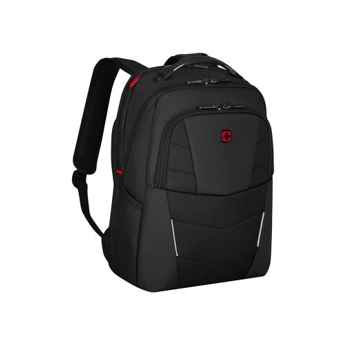Рюкзак WENGER ALTAIR 15.6, черный, переработанный ПЭТ/Полиэстер, 32х21х44 см; - купить необычные сувениры в Воронеже