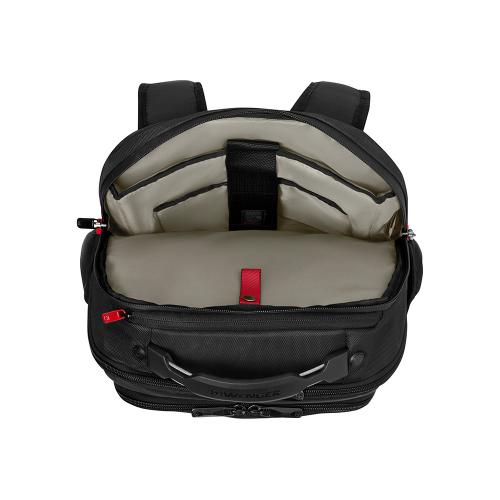 Рюкзак WENGER ALTAIR 15.6, черный, переработанный ПЭТ/Полиэстер, 32х21х44 см; - купить подарки с логотипом в Воронеже