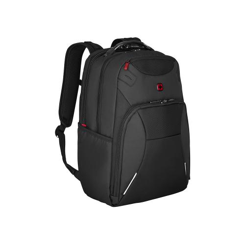 Рюкзак WENGER Cosmic 17, чёрный, переработанный ПЭТ/ПВХ/полиэстер, 34 x 23 x 49 см; - купить необычные подарки в Воронеже