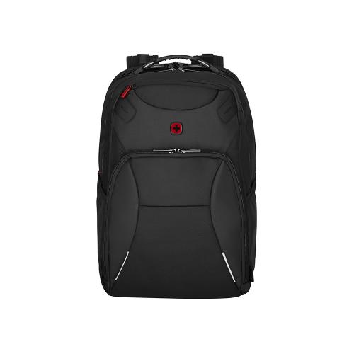 Рюкзак WENGER Cosmic 17, чёрный, переработанный ПЭТ/ПВХ/полиэстер, 34 x 23 x 49 см; - купить необычные сувениры в Воронеже