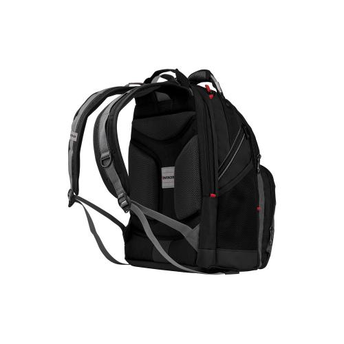 Рюкзак Synergy WENGER 16'', черный/серый, полиэстер/ПВХ, 36 x 26 x 46 см; - купить необычные подарки в Воронеже