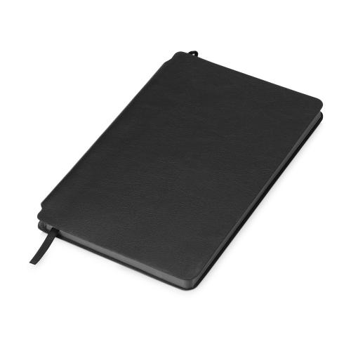 Блокнот Notepeno А5 с тонированными линованными страницами, черный