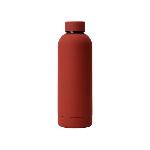 Вакуумная термобутылка Cask Waterline, soft touch, 500 мл, тубус; - купить необычные сувениры в Воронеже