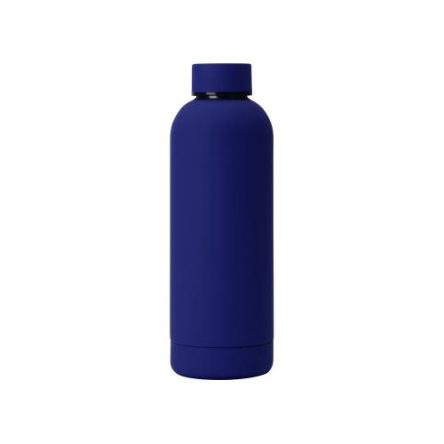 Вакуумная термобутылка Cask Waterline, soft touch, 500 мл, тубус; - купить необычные сувениры в Воронеже