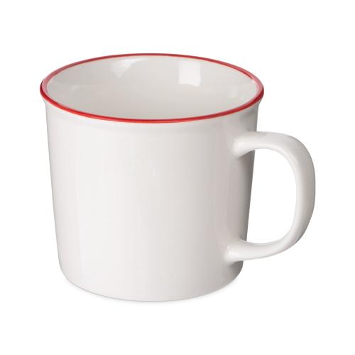 Кружка Nancy Line, белый/красный