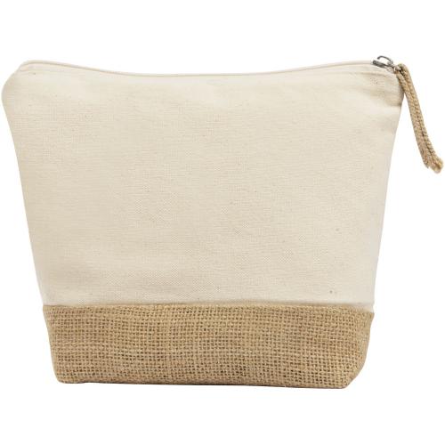 Косметичка Jute из хлопка и джута; - купить необычные подарки в Воронеже