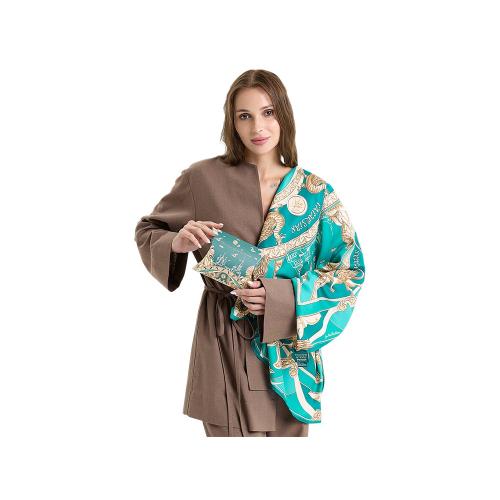 Платок Казань Драгоценная изумрудный; - купить необычные сувениры в Воронеже