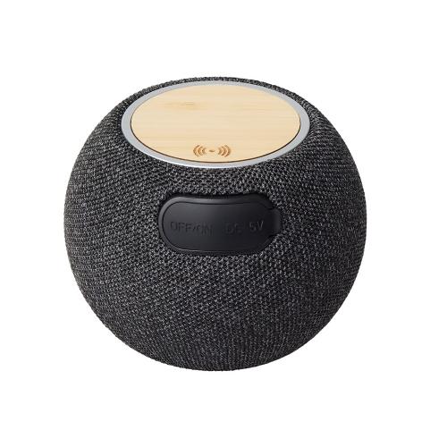 Портативная колонка с беспроводной зарядкой Ареа; - купить необычные сувениры в Воронеже