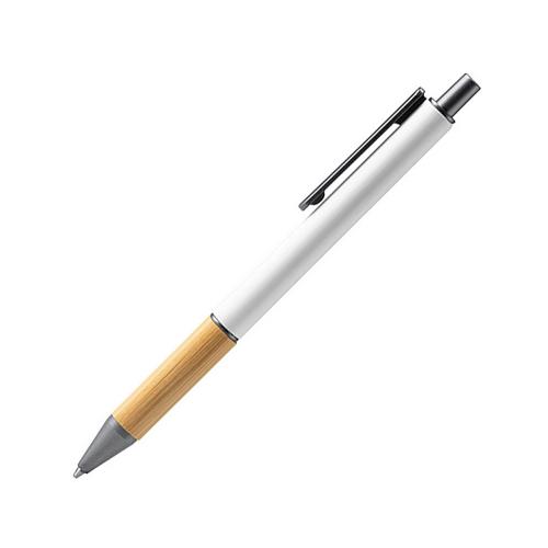 Ручка шариковая PENTA металлическая с бамбуковой вставкой; - купить бизнесс-сувениры в Воронеже